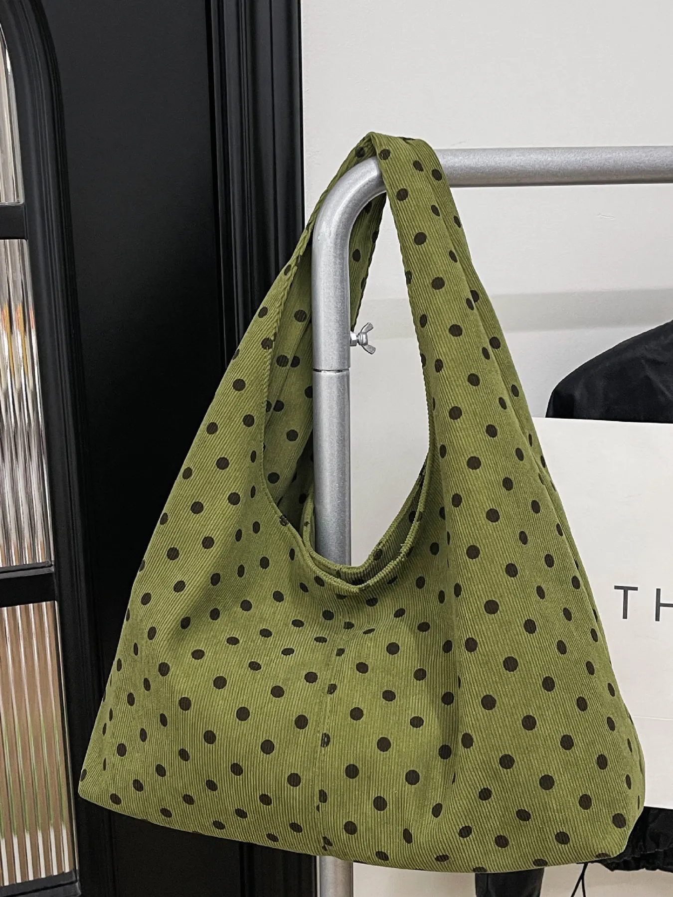 Polka Dot Shoulder Bag